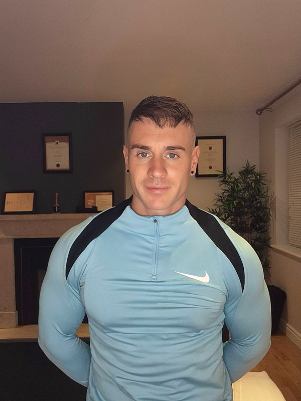 Neil Walsh, Certified Athletic Therapist, at his clinic in Baldoyle